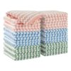 Microfiber Cleaning Cloth Set - 18 Pack, Kitchen Dish Rags, Dish Towels, Washcloths for Dishes & House Cleaning