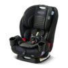 Graco TriRide 3-in-1 Reclining Car Seat Clybourne with Adjustable Headrest, Rear & Forward Facing, Highback Booster