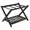 Winsome Luggage Rack with Shelf