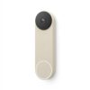 Google Nest Doorbell (Battery) - Wireless Doorbell Camera - Linen
