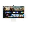 Prime Member Deal: Samsung 32" 4K UHD HDR Smart Computer Monitor with Streaming TV, Camera, Remote PC Access, Alexa Built-In (White)