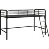 DHP Jett Junior Loft Bed, Black