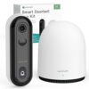 WUUK Wireless Doorbell Camera, 2K, No Monthly Fee, Human & Motion Detection, 32GB Storage, Alexa & Google Compatible