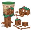 Lincoln Logs 100th Anniversary Tin - 111 Pieces - Real Wood Logs - Ages 3+ - Retro Building Gift Set - Boys/Girls - Creative Construction Engineering - Preschool Education Toy