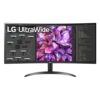 LG 34" Curved UltraWide QHD IPS HDR 10 Monitor with Dual Controller & OnScreen Control, Black