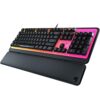 Prime Member Deal: ROCCAT Magma Gaming Keyboard - Silent Membrane Switch, 5 Zone RGB, Detachable Palm Rest, Black