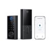 Prime Member Deal: eufy Security Smart Lock S230 - Keyless Fingerprint Lock for Front Door, Wi-Fi, App Access, One-Year Battery Life, Weatherproof