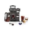 Ninja CFN601 Espresso & Coffee Barista System, Single-Serve & Nespresso Compatible, 12-Cup Carafe, Frother, Black & Stainless Steel