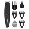 ConairMAN All-in-One Beard Trimmer for Men, Face, Nose and Ear Hair Trimmer, Travel Kit, 7 pcs, Lithium Battery