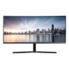 Samsung CH890 34-Inch Ultrawide QHD Computer Monitor, 100Hz, Curved, HDMI, USB-C, Adjustable Stand, 3-Year Warranty