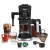 Ninja Hot and Iced Coffee Maker, Single Serve Coffee Maker and Drip Coffee Machine, DualBrew Pro Specialty 12-Cup with K-Cup Combo, Includes Permanent Filter