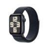 Apple Watch SE (2nd Gen) GPS 40mm Smartwatch with Midnight Aluminum Case and Sport Loop. Fitness & Sleep Tracker, Crash Detection, Heart Rate Monitor, Carbon Neutral