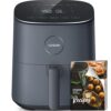 COSORI 5 Qt Air Fryer - 450F, Glass Touch Panel, 130+ Recipes, Non-Stick Basket, Gray