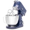 GE Tilt-Head Electric Stand Mixer | 7-Speed, 350-Watt Motor | 5.3-Quart Bowl | Kitchen Essentials | Sapphire Blue
