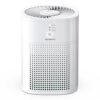 Air Purifier for Bedroom with HEPA Filter, Smoke and Allergen Remover, Pet Dander Odor Eliminator, Fragrance Sponge, Sleep Mode - HY1800, White