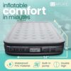 EZ INFLATE Double High Luxury Air Mattress with Built-in Pump