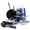Blue Diamond 14-Piece Nonstick Cookware Set