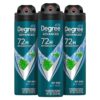 Degree Men Antiperspirant Deodorant Icy Mint 3 Count - 72-Hour Sweat and Odor Protection - With MotionSense Technology