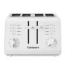 Cuisinart 4-Slice Compact Plastic Toaster, White