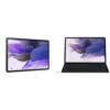 SAMSUNG Galaxy Tab S7 FE 2021 12.4" Android Tablet, WiFi, 64GB, Mystic Black with Keyboard Cover