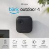 Blink Outdoor 4 + Blink Mini Smart Security Camera System - 2 Cameras + Mini (White)
