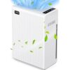 Air Purifier for Large Room up to 1740ft², H13 HEPA Filter, Ozone Free, Portable - E-300L (White)