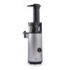 DASH Deluxe Compact Masticating Slow Juicer, Easy to Clean Cold Press Juicer with Brush, Pulp Measuring Cup, Frozen Attachment and Juice Recipe Guide - Graphite