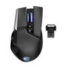EVGA X20 Wireless Gaming Mouse, Black, Customizable, 16,000 DPI, 5 Profiles, 10 Buttons