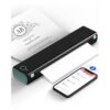 Phomemo Portable Printers Wireless for Travel, M08F Thermal Bluetooth Printer Support for 8.5"x11" US Letter, Small Inkless Printer Compatible with iOS, Android, Laptop for Car, Office, Home