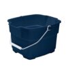 Rubbermaid Roughneck Square Bucket, 15-Quart, Blue
