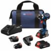 Bosch 18V Drill/Driver with Flexiclick System and 4 Ah Power Battery