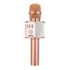 Wireless Bluetooth Karaoke Microphone - Portable Handheld Mic Speaker - for All Smartphones - Rose Gold