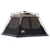 Coleman Instant Setup Camping Tent, Weatherproof with WeatherTec Technology, Double-Thick Fabric, Carry Bag - 4/6/8/10 Person