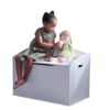 KidKraft Austin Wooden Toy Box/Bench, White - Ages 3+ (Amazon Exclusive)