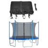 Trampoline Net Replacement - Various Sizes - Straight Poles/Arches - Inside Enclosure - UV & Tear-Resistant