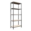 Sauder North Avenue Tall Bookcase/Bookshelf, Charter Oak finish