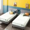 Zinus 6 Inch Foam and Spring Twin Mattress Set for Bunk Beds