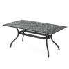 CKH Cayman Rectangular Table, Black Sand