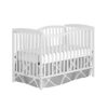 Dream On Me Chelsea 5-In-1 Convertible Crib - White, JPMA Certified