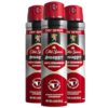 Old Spice Men's Antiperspirant & Deodorant Invisible Dry Spray Stronger Swagger (Pack of 3)