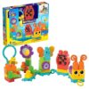 Sensory Building Blocks Toy - Caterpillar Train with 24 Pieces