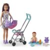 Barbie Skipper Babysitters Inc Playset with Doll, Stroller, and Accessories