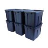 Rubbermaid Roughneck Storage Totes - 18 Gal, 6 Pack