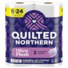 Quilted Northern Ultra Plush Toilet Paper, 6 Mega Rolls