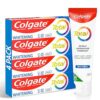 Colgate Total Whitening Toothpaste, Mint, 5.1 oz (4 Pack)