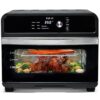 Instant Omni Air Fryer Toaster Oven Combo 19 QT/18L, 7-in-1 Functions, Fits 12" Pizza Oven, 6 Slices of Bread, App with 100+ Recipes, Black Finish