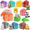Farm Animal Finger Puppets for Toddlers - 20 pcs, Montessori Learning Set