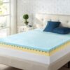 Zinus 4 Inch Gel Cooling Memory Foam Mattress Topper - Queen Size