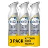 Febreze Air Freshener Spray, Fresh Lemon Scent, 8.8 oz, Pack of 3