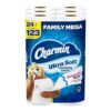 Charmin Ultra Soft Toilet Paper, 24 Family Mega Rolls = 123 Regular Rolls